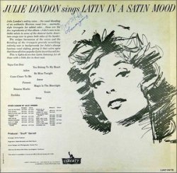 Julie London - Sings Latin In A Satin Mood (1963)