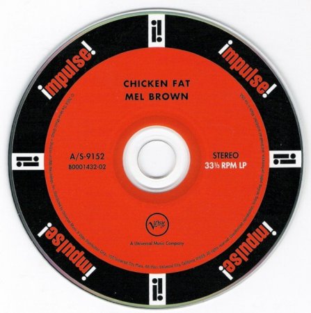 Mel Brown - Chicken Fat (1967) (Remastered, Limited Edition,  2004) Lossless