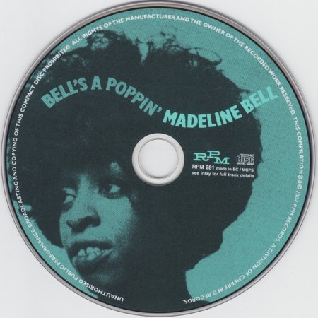 Madeline Bell - Bell's A Poppin' (1965-67) [Reissue, 2004] lossless