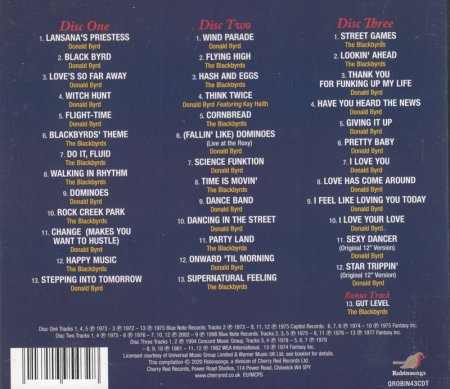 Donald Byrd and The Blackbyrds - The Jazz Funk Collection (2020) 3CD Lossless