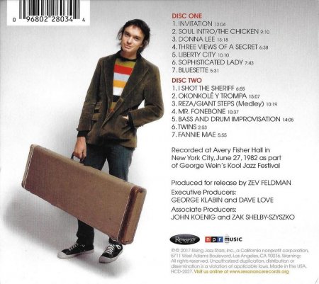 Jaco Pastorius -Truth, Liberty & Soul - Live In NYC The Complete 1982 NPR Jazz Alive! Recordings (2017) 2CD