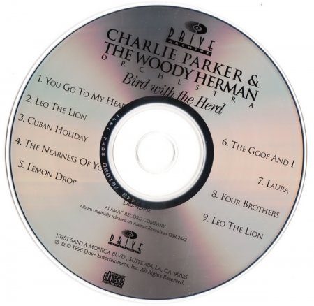 Charlie Parker & Woody Herman - Bird with the Herd (1951/1996)