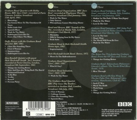 Graham Bond - Live At BBC And Other Stories (1962-72) (2015) 4CD