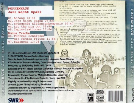 Puppenhaus - Jazz Macht Spazz [1973] (2009)
