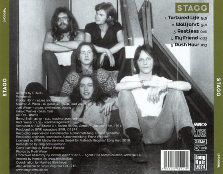 Stagg - Stagg [SWF- Session] (1974/2018) 