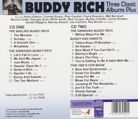 Buddy Rich - Three Classic Albums Plus (2012) 2CD lossless Buddy Rich - Three Classic Albums Plus (2012) 2CD lossless