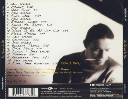 Jaco Pastorius Big Band - Word Of Mouth Revisited (2003)