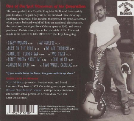 Little Freddie King - Blues Medicine [WEB] (2022)