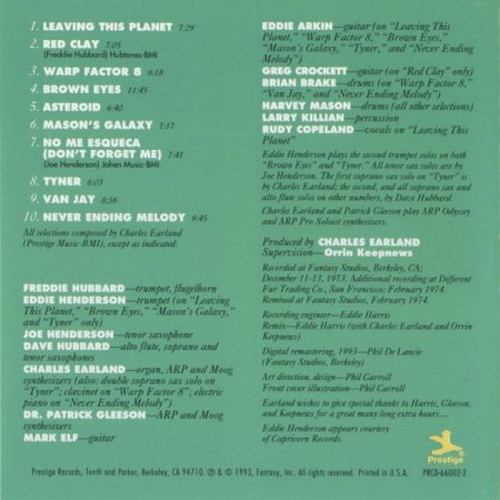 Charles Earland - Leaving This Planet (1973)(1993)