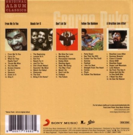 George Duke - Original Album Classics (2010)[5CD]
