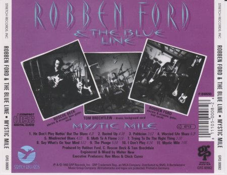 Robben Ford & The Blue Line - Mystic Mile (1993) Robben Ford & The Blue Line - Mystic Mile (1993)