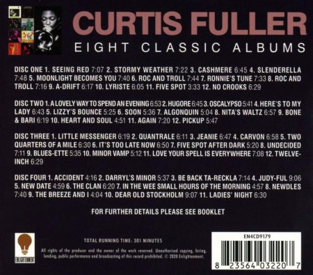 Curtis Fuller - Eight Classic Albums (2020) 4CD