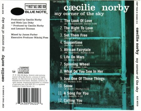 Caecilie Norby - My Corner of the Sky (1996)